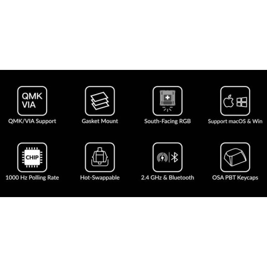 Клавіатура бездротова Keychron V5 Max 100Key (V5M-D3-UA)