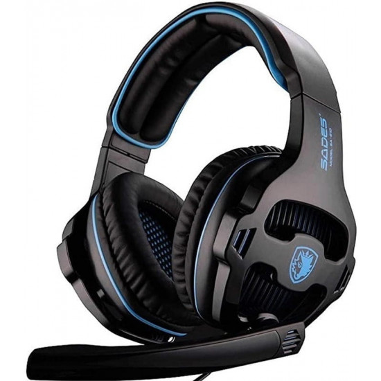 Гарнітура Sades SA-726 Ppower Black/Blue (sa726blj)