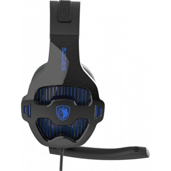 Гарнітура Sades SA-726 Ppower Black/Blue (sa726blj)