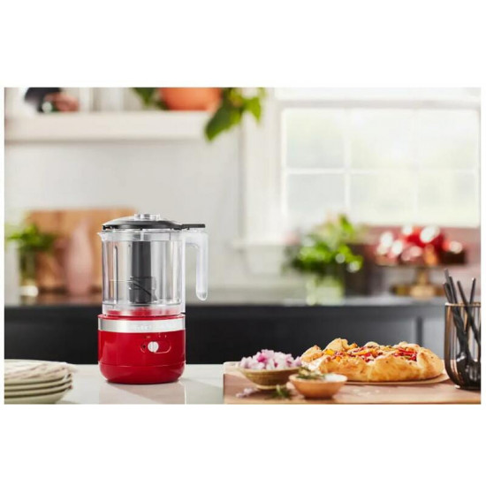 Кухонний мінікомбайн KitchenAid 5KFCB519EER червоний