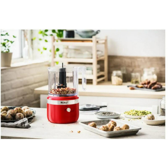 Кухонний мінікомбайн KitchenAid 5KFCB519EER червоний