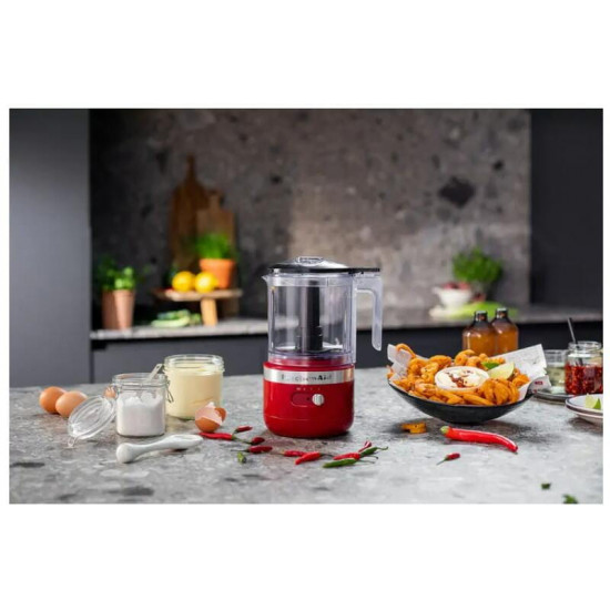 Кухонний мінікомбайн KitchenAid 5KFCB519EER червоний