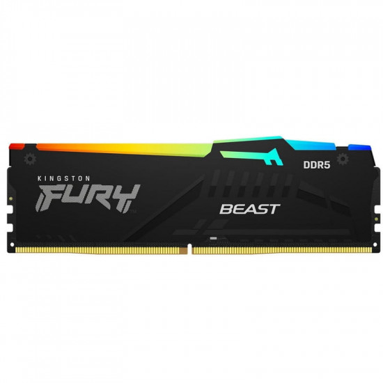 Модуль пам`яті DDR5 32GB/5200 Kingston Fury Beast RGB Black (KF552C40BB2A-32)