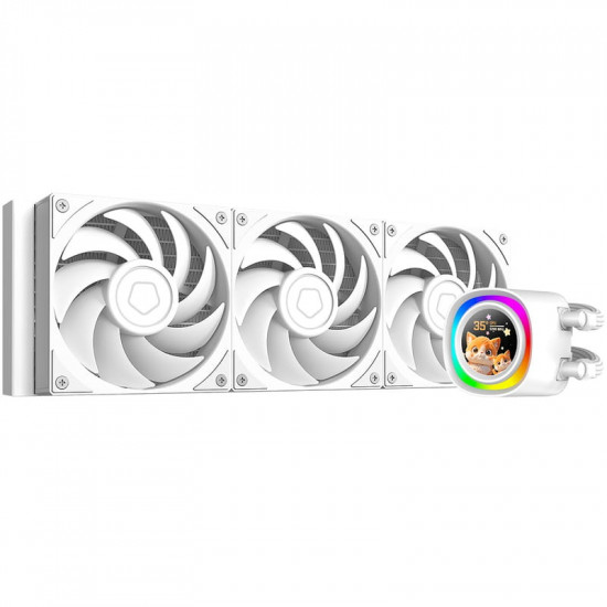 Система водяного охолодження ID-Cooling FX360 LCD PE White