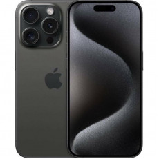 Смартфон Apple iPhone 15 Pro 128GB e-Sim Black Titanium (Відновлений / Близький до ідеального)
