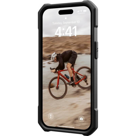Чохол-накладка Urban Armor Gear Essential Armor Magsafe для Apple iPhone 15 Black (114288114040)