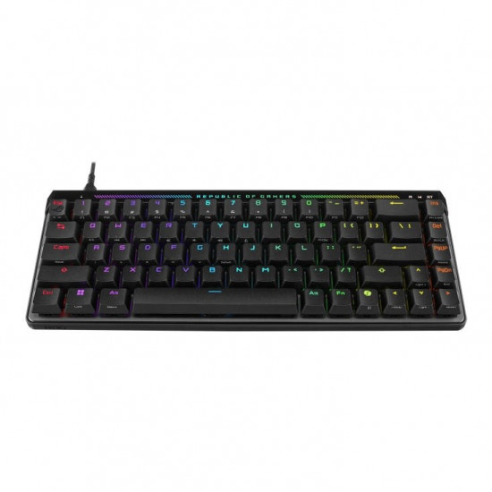 Клавiатура Asus ROG Falchion Ace 68key HFX Magnetic Switches Black (90MP03VE-BKMA00)