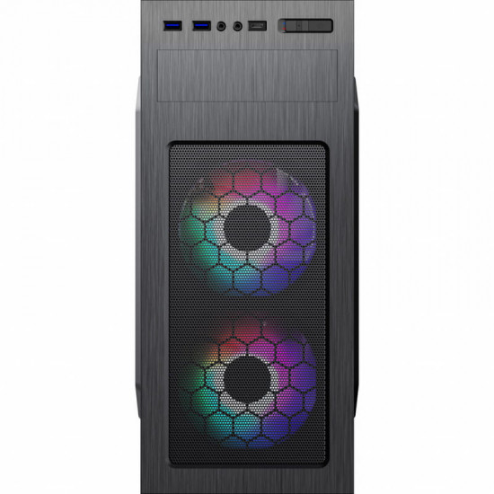 Корпус GameMax MT525-2U3TYC-3FAN Black