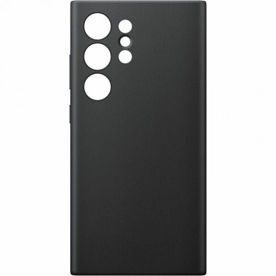Чохол-накладка Samsung Vegan Leather Case для Samsung Galaxy S24 Ultra SM-S928 Black (GP-FPS928HCABW)