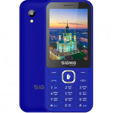 Мобiльний телефон Sigma mobile X-style 31 Power Type-C Dual Sim Blue