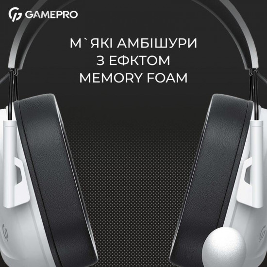Гарнітура GamePro Genesis Hunter White (HS1350W)