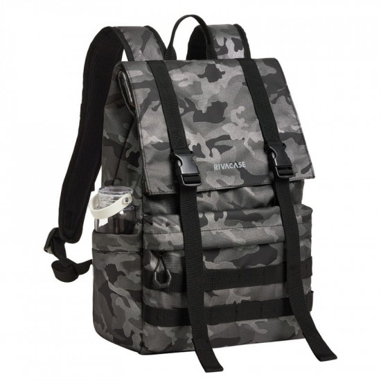Рюкзак Rivacase Sherwood 7621 15 л Grey Camo