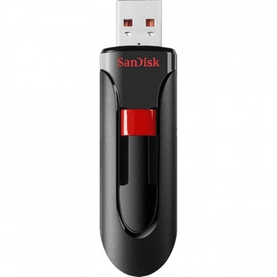 Флеш-накопичувач USB3.0 256GB SanDisk Cruzer Glide Black/Red (SDCZ60-256G-B35)