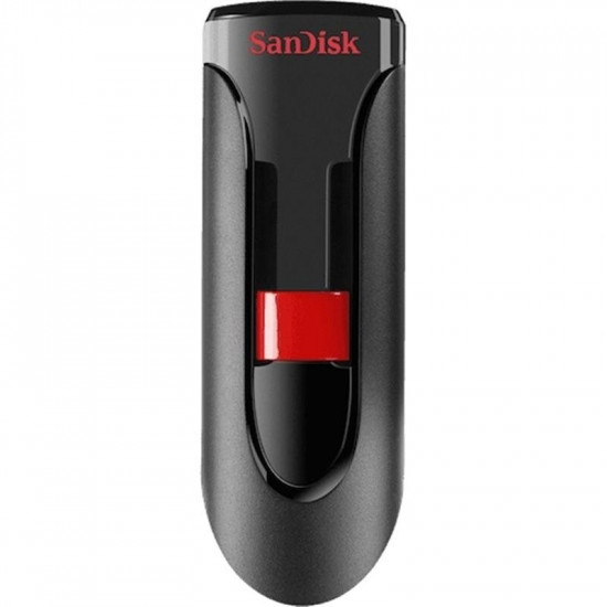 Флеш-накопичувач USB3.0 256GB SanDisk Cruzer Glide Black/Red (SDCZ60-256G-B35)