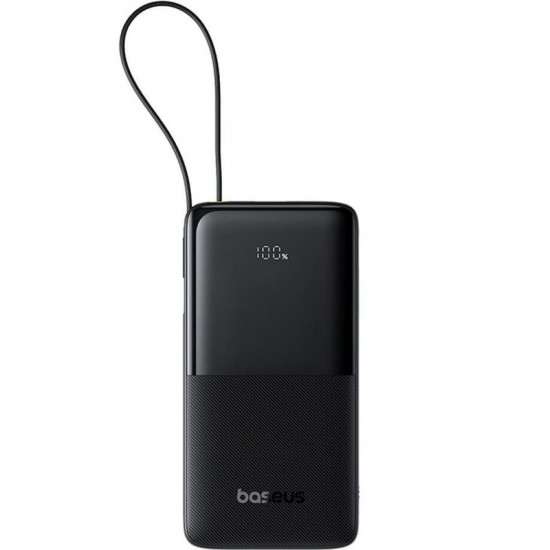 Універсальна мобільна батарея Baseus Bipow 2 Digital Display 20000mAh 20W Black (P10077101113-01)