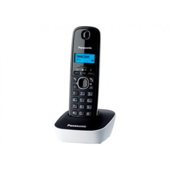 Радіотелефон DECT Panasonic KX-TG1611UAW Black White
