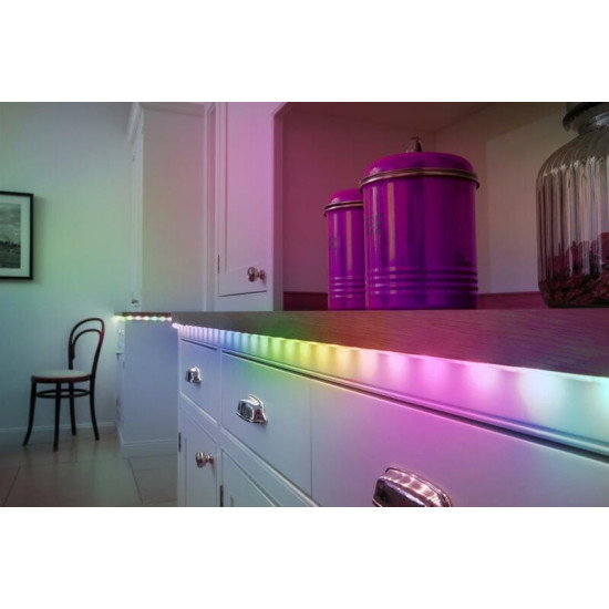 Світлодіодна стрічка Ledvance Flex 14W, 1300Lm, RGB 3000K RC 5 м, White (4099854095443)