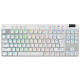 Клавiатура бездротова Logitech G PRO X TKL Lightspeed White Tactile (920-012148)