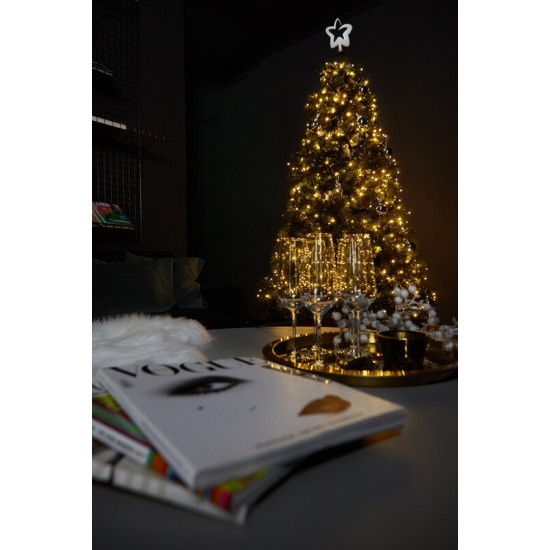 Smart LED гірлянда Twinkly Strings AWW Gen II (TWS400GOP-BEU) 400LED, 32м, BT+WiFi