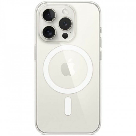 Чохол-накладка Apple Clear Case with MagSafe для Apple iPhone 15 Pro Clear (MT223)
