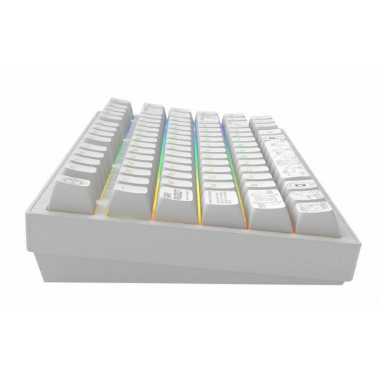 Клавіатура Dark Project ALU81 Terra Nova White (DPKB_NOVA_81_ANSI_WHITE_UA)