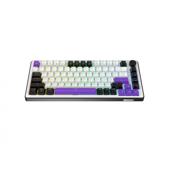 Клавіатура Hator Hellyberry HK75 White/Violet