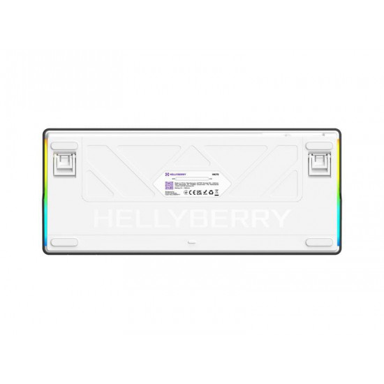 Клавіатура Hator Hellyberry HK75 White/Violet