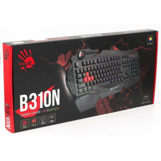 Клавіатура Bloody B310N Black USB