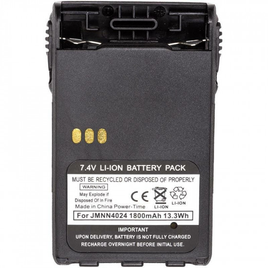 Акумулятор Power-Time для радіостанції Motorola GP-344 Li-ion 7.4V 1800mAh (PTM-344)