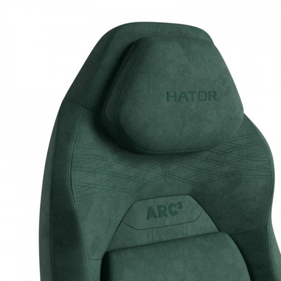 Крісло для геймерів Hator Arc 3 L Velour Emerald (HTC3448L)