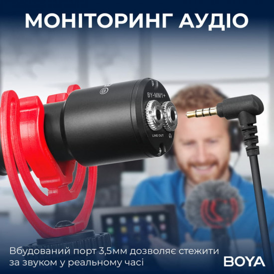 Мікрофон BOYA BY-MM1+