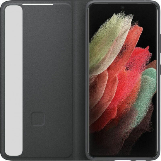 Чохол-книжка Samsung Smart Clear View Cover with S Pen для Samsung Galaxy S21 Ultra SM-G998 Black (EF-ZG99PCBEGRU)