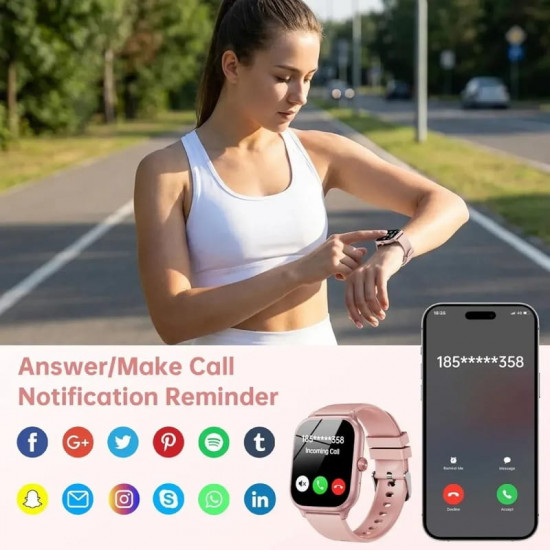 Смарт-годинник Oukitel V7 Pink (6941749851062)