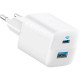 Мережевий зарядний пристрій Anker PowerPort 323 White (A2331G21)
