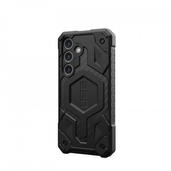 Чохол-накладка Urban Armor Gear Monarch Pro для Samsung Galaxy S24 Carbon Fiber (214412114242)