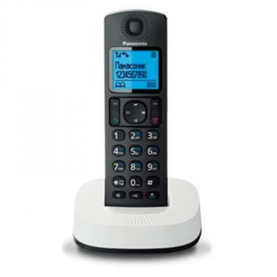 Радіотелефон DECT Panasonic KX-TGC310UC2 Black White
