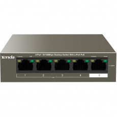 Комутатор Tenda TEF1105P-4-63W