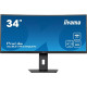 Монітор Iiyama 34" ProLite XCB3494WQSN-B5 VA Black 120Hz Curved