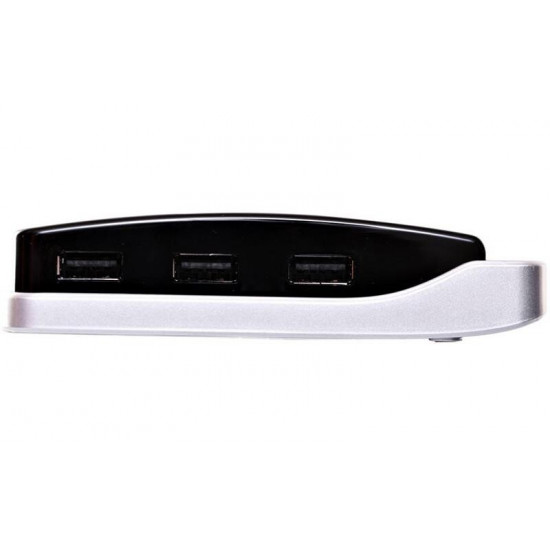 Концентратор USB2.0 PowerPlant CA911349 Black 7хUSB2.0, 1хminiUSB