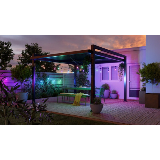 Гірлянда Nanoleaf Smart Multicolor Outdoor String Lights Expansion Pack, 15м (NF084E00-20SLO)