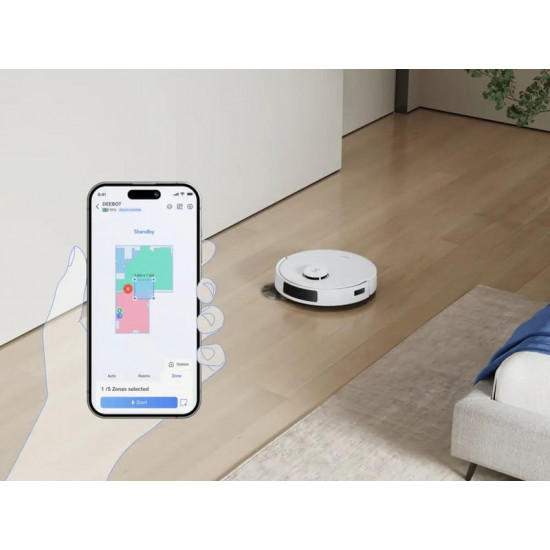 Робот-пилосос Ecovacs Deebot Ozmo N20 Pro (DKX55) White
