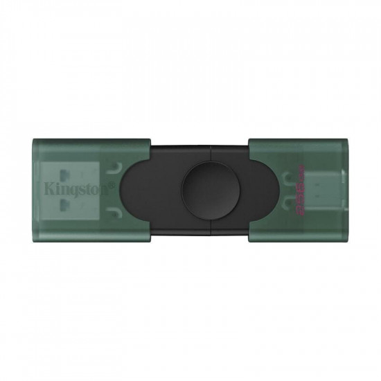 Флеш-накопичувач USB3.2 256GB Type-C Kingston DataTraveler Duo Green (DTDEG2/256GB)