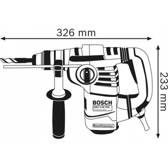 Перфоратор Bosch GBH 3-28 DRE (061123A000)