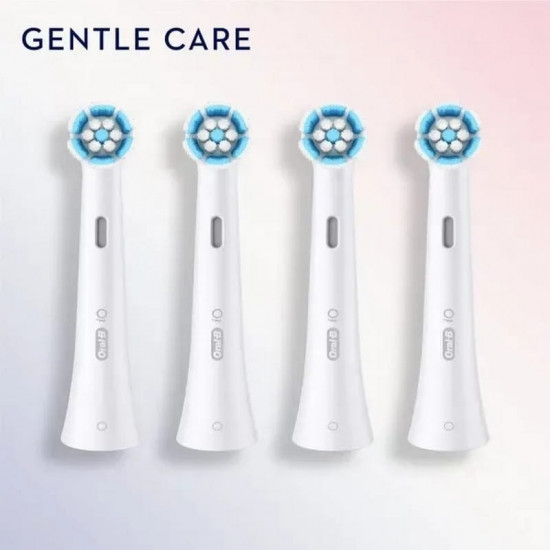 Насадка для зубної електрощітки Braun Oral-B iO RB Gentle Care White (4 шт)