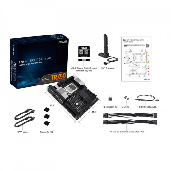 Материнська плата Asus Pro WS TRX50-SAGE WiFi Socket sTR5