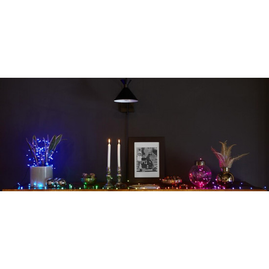 Smart LED гірлянда Twinkly Strings RGB Gen II (TWS250STP-BEU) 250LED, 20м, BT+WiFi
