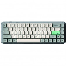 Клавіатура бездротова Motospeed Darmoshark K5 Gateron Silver Pro Light Gray (dmk5lgspro)