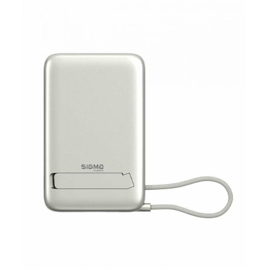 Універсальна мобільна батарея Sigma mobile X-power SI10A8QL-MAG 10000mAh Silver