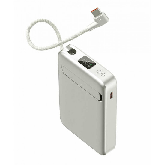 Універсальна мобільна батарея Sigma mobile X-power SI10A8QL-MAG 10000mAh Silver
