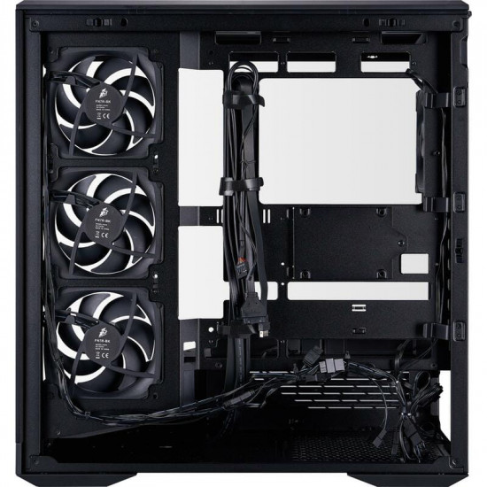Корпус 1stPlayer GM7-BK-3FN7R-1FN7 Black